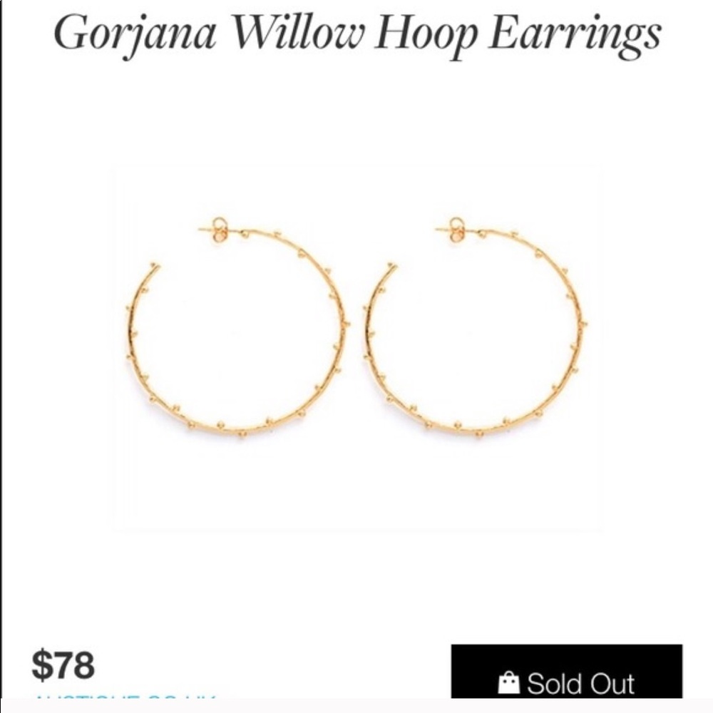Gorjana Willow Hoop Earrings